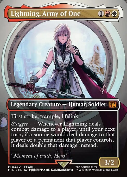 Lightning, Andanada — Final Fantasy