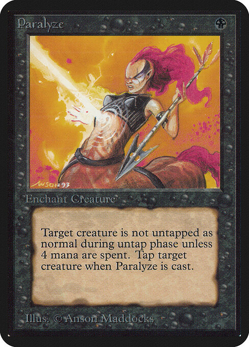 Parálisis — Limited Edition Alpha