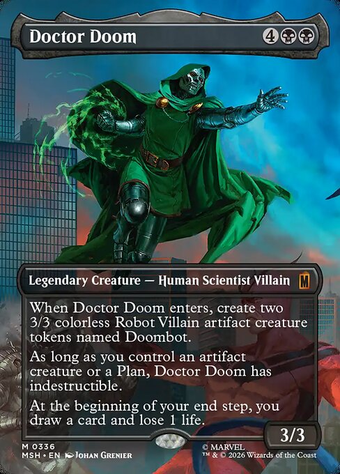 Doctor Muerte — Marvel Super Heroes