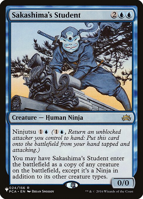 Carta Estudiante de Sakashima — The List · PLST · #PCA-24
