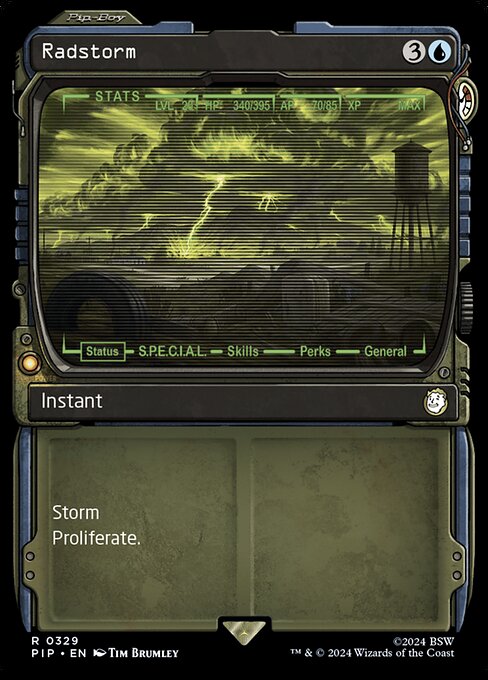Tormenta radiactiva — Fallout