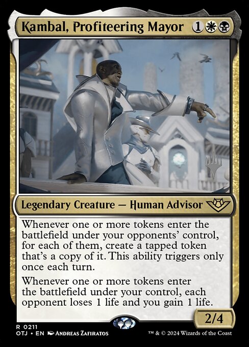 Kambal, alcalde mercantilista — Outlaws of Thunder Junction Promos