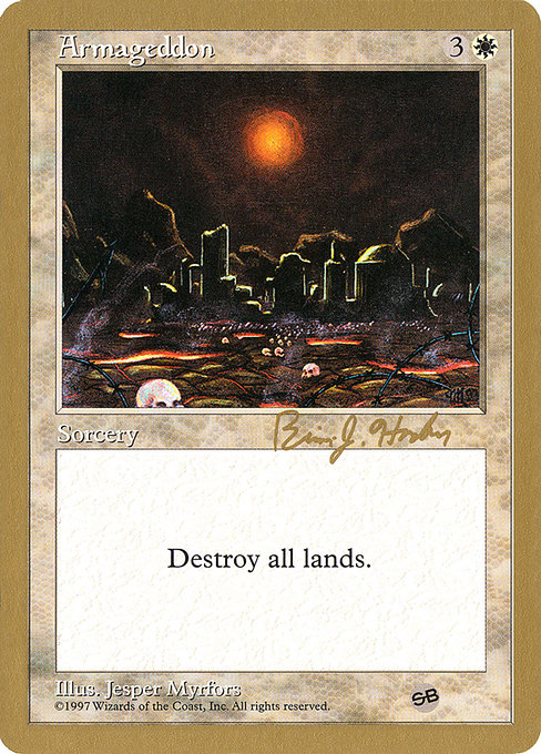 Armageddón — World Championship Decks 1998