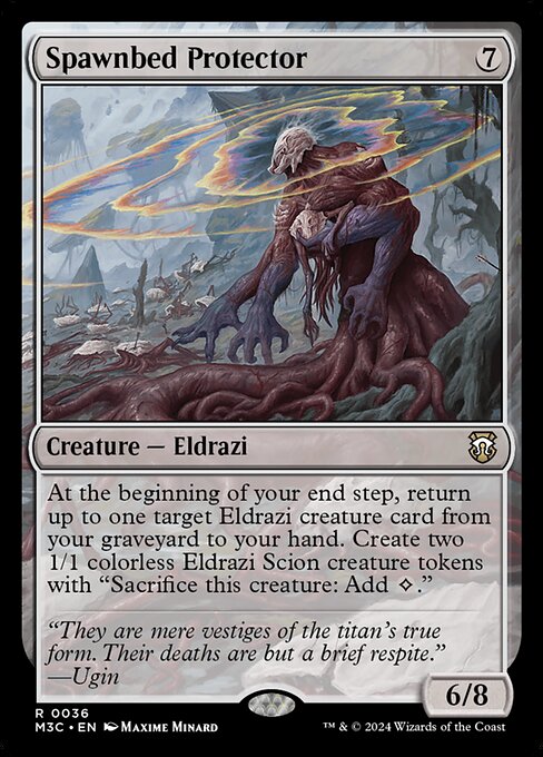 Carta Spawnbed Protector — Modern Horizons 3 Commander · M3C · #36