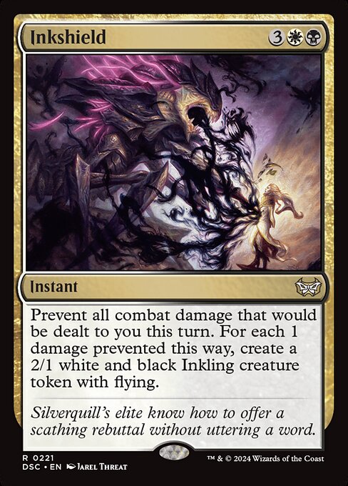 Escudotinta — Duskmourn: House of Horror Commander