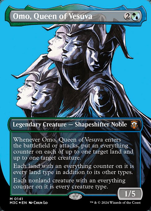 Omo, Queen of Vesuva — Modern Horizons 3 Commander