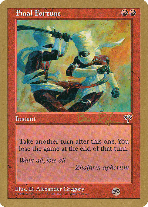 Fortuna decisiva — World Championship Decks 1998