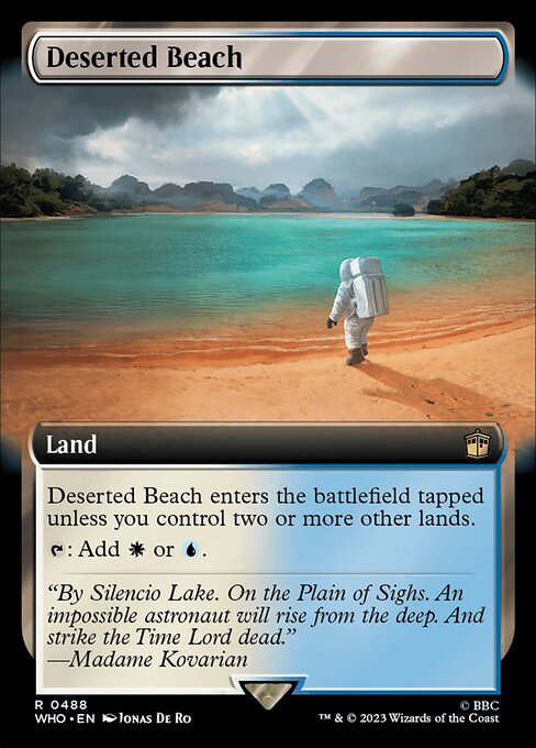 Playa desierta — Doctor Who