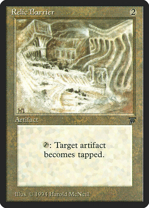 Carta Barrera de reliquias — Legends · LEG · #292