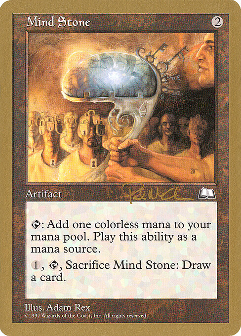 Carta Piedra mental — World Championship Decks 1997 · WC97 · #pm153