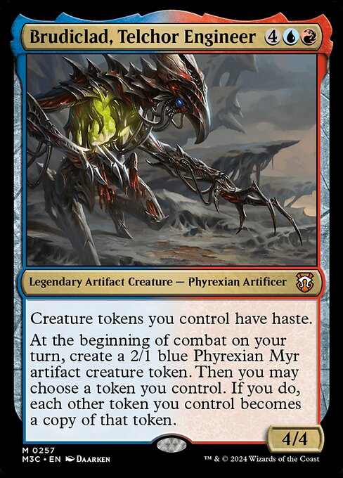Brúdiclad, ingeniero telchor — Modern Horizons 3 Commander