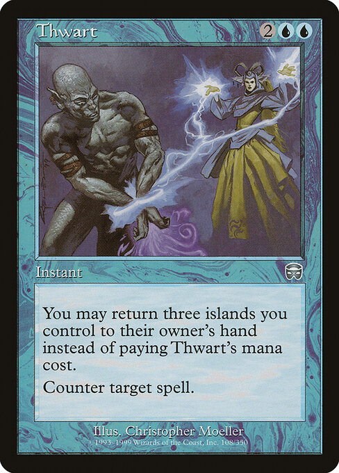 Carta Frustrar — Mercadian Masques · MMQ · #108