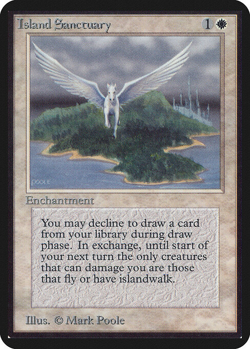 Carta Isla santuario — Limited Edition Alpha · LEA · #25