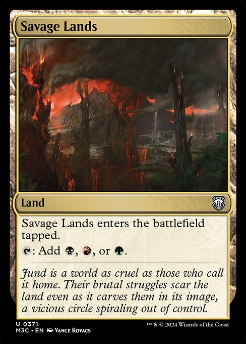Tierras salvajes — Modern Horizons 3 Commander