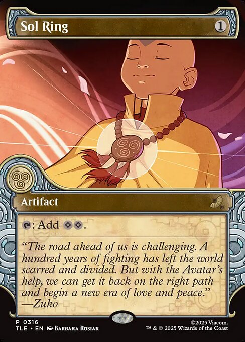 Anillo solar — Avatar: The Last Airbender Eternal