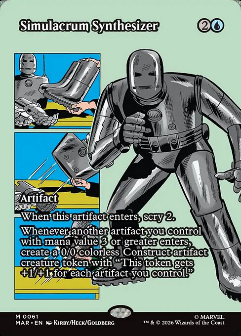 Sintetizador de simulacros — Marvel Universe