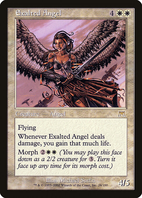Carta Ángel exaltado — Onslaught · ONS · #28