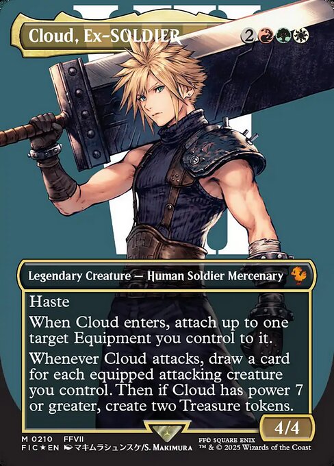 Cloud, Ex-SOLDIER — Final Fantasy Commander