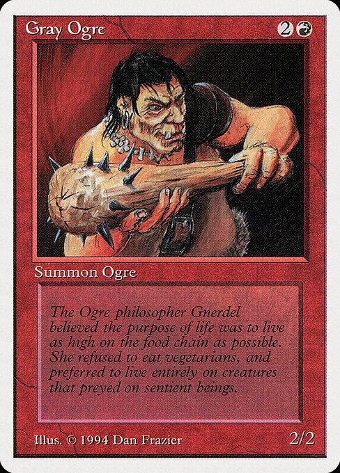 Carta Ogro gris — Summer Magic / Edgar · SUM · #157
