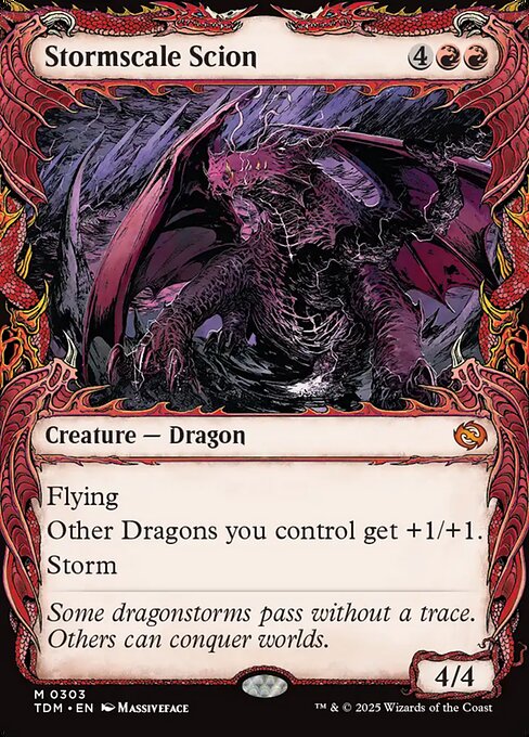 Vástago escamatormenta — Tarkir: Dragonstorm