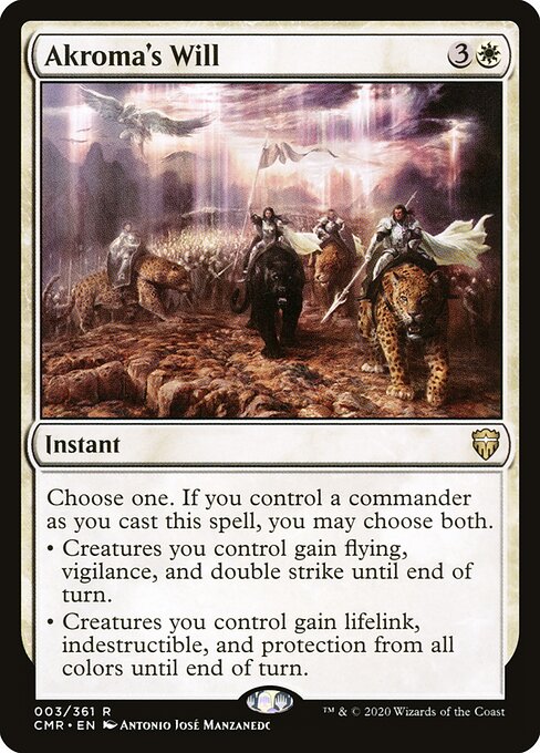 Voluntad de Akroma — Commander Legends