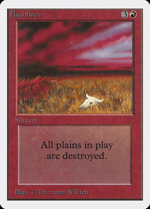 Carta Tormenta ígnea — Unlimited Edition · 2ED · #152