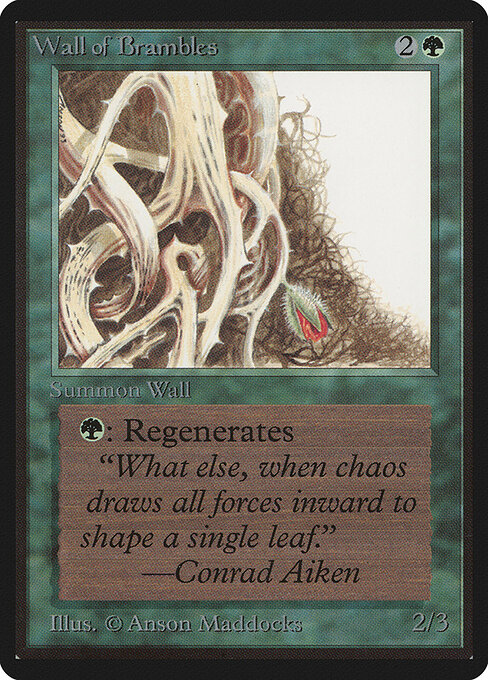 Muro de espinos — Limited Edition Beta
