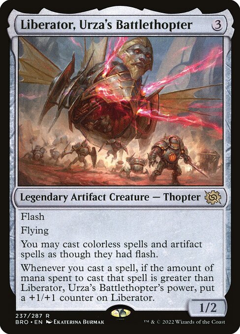 Liberador, tóptero de guerra de Urza — The Brothers' War