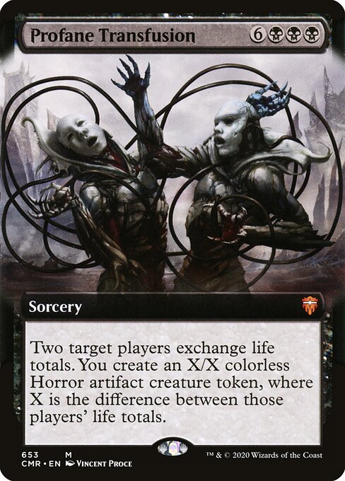 Transfusión profana — Commander Legends