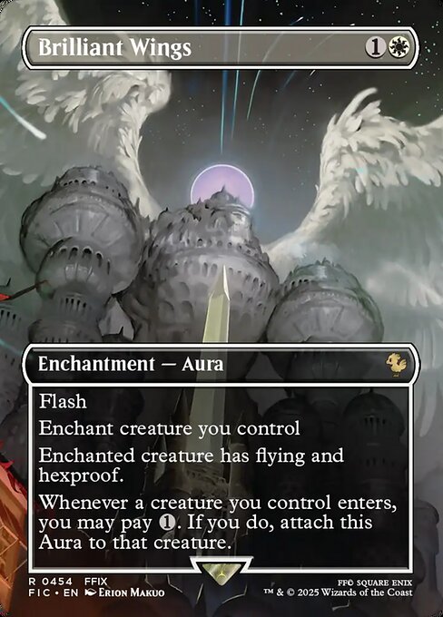 Carta Brilliant Wings — Final Fantasy Commander · FIC · #454
