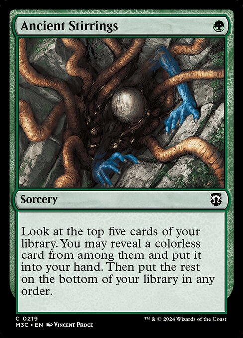 Carta Agitamiento antiguo — Modern Horizons 3 Commander · M3C · #219