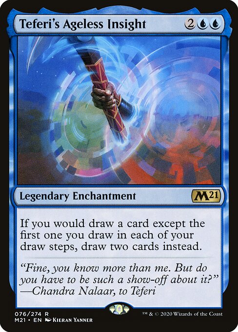 Conocimiento atemporal de Teferi — Core Set 2021