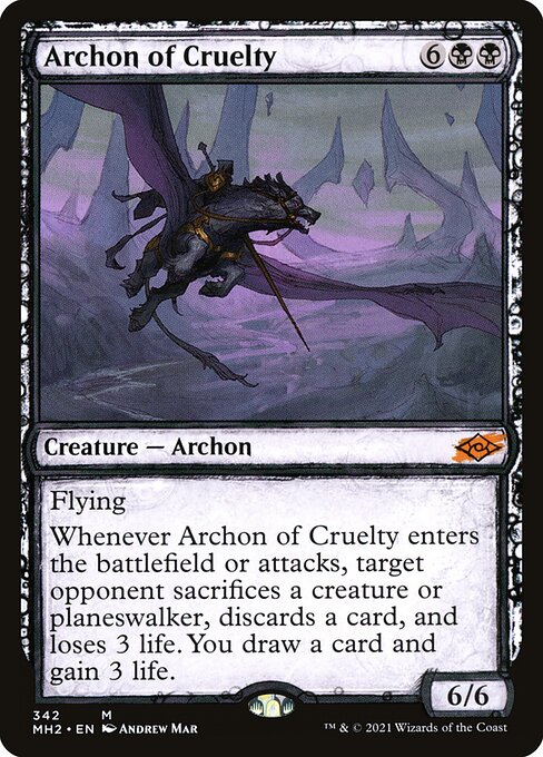 Carta Arconte de la crueldad — Modern Horizons 2 · MH2 · #342