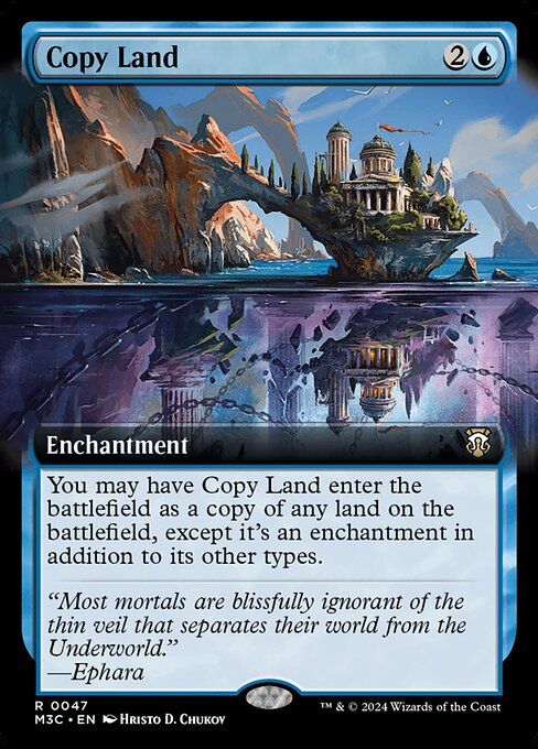 Carta Copy Land — Modern Horizons 3 Commander · M3C · #47
