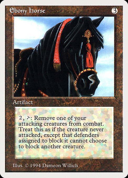 Carta Caballo de ébano — Summer Magic / Edgar · SUM · #247