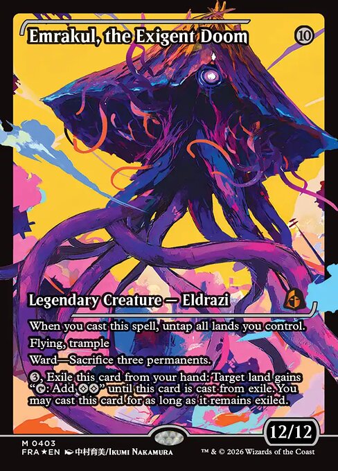 Carta Emrakul, el Fin Severo — Reality Fracture · FRA · #403