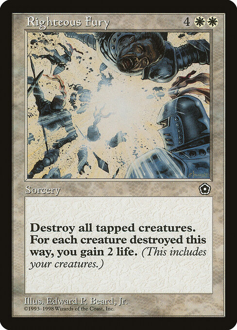 Carta Furia justa — Portal Second Age · P02 · #21