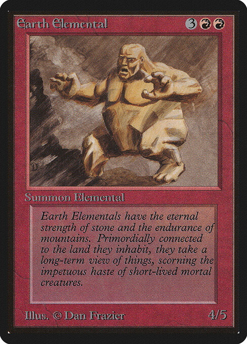 Elemental de tierra — Limited Edition Beta