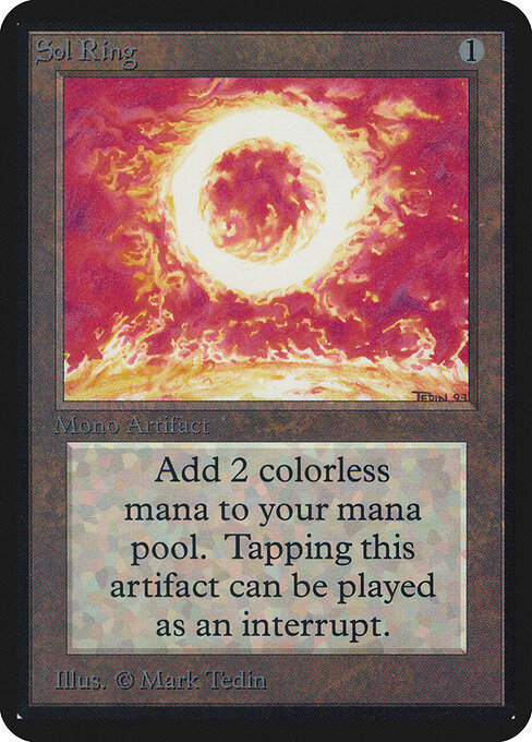Anillo solar — Limited Edition Alpha