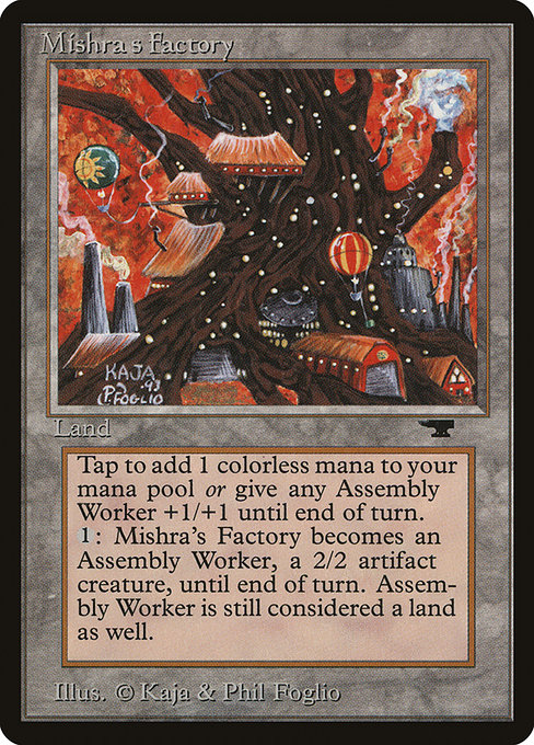 Factoría de Mishra — Antiquities