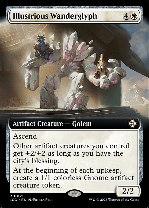 Carta Glifoandante ilustre — The Lost Caverns of Ixalan Commander · LCC · #21