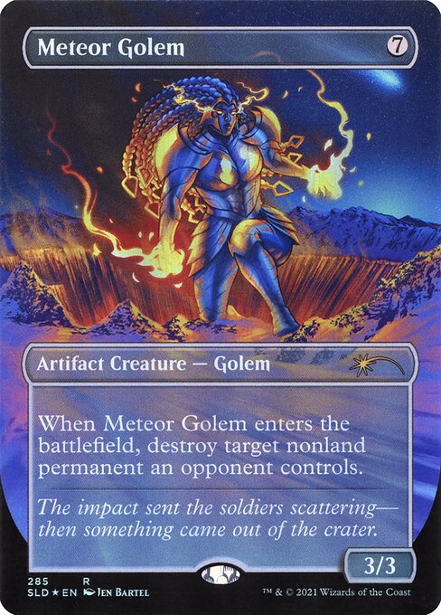 Gólem meteoro — Secret Lair Drop