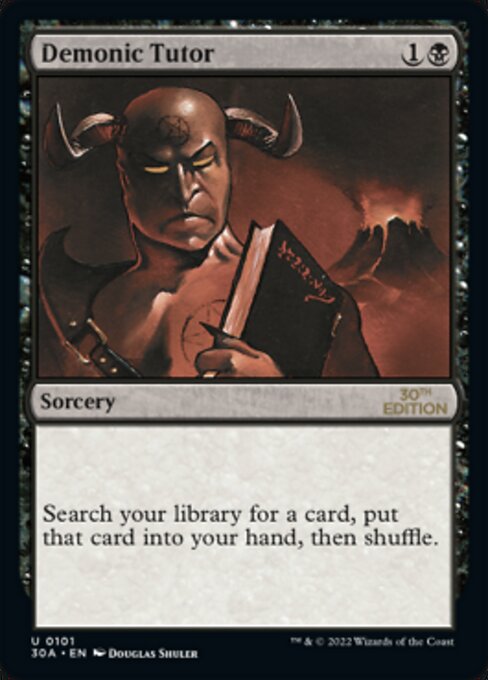 Tutor demoníaco — 30th Anniversary Edition