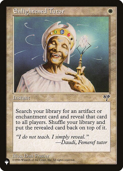 Tutora inspirada — The List