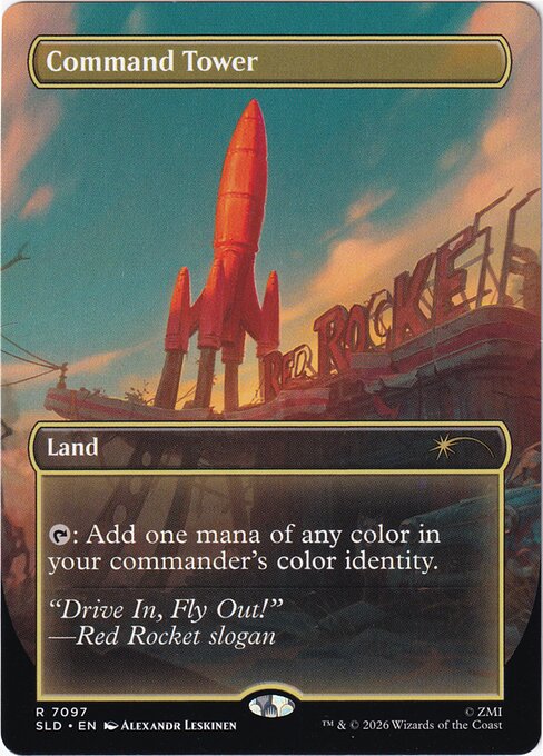 Torre de mando — Secret Lair Drop