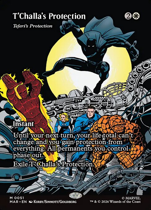 Carta Protección de Teferi — Marvel Universe · MAR · #51