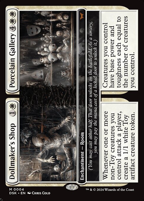 Dollmaker's Shop // Porcelain Gallery — Duskmourn: House of Horror