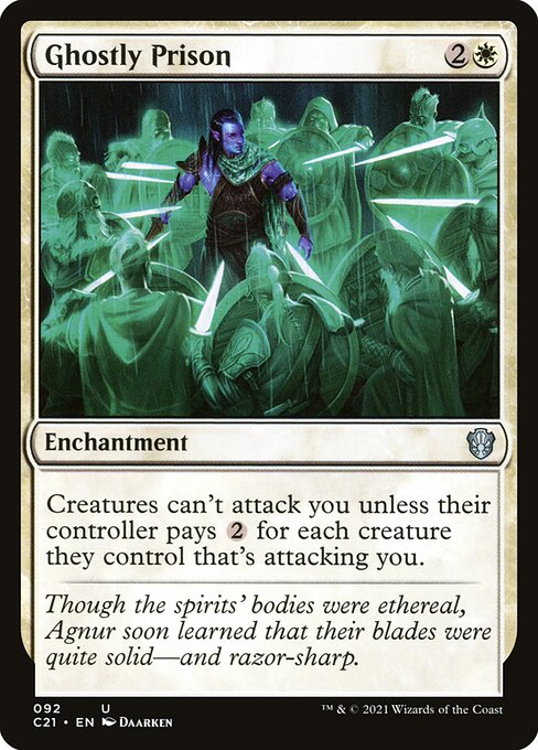 Prisión fantasmagórica — Commander 2021