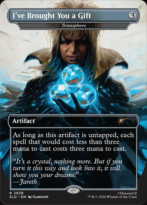 Carta Triniesfera — Secret Lair Drop · SLD · #2838