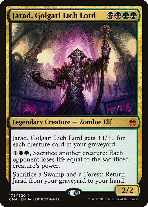 Jarad, señor liche golgari — Commander Anthology